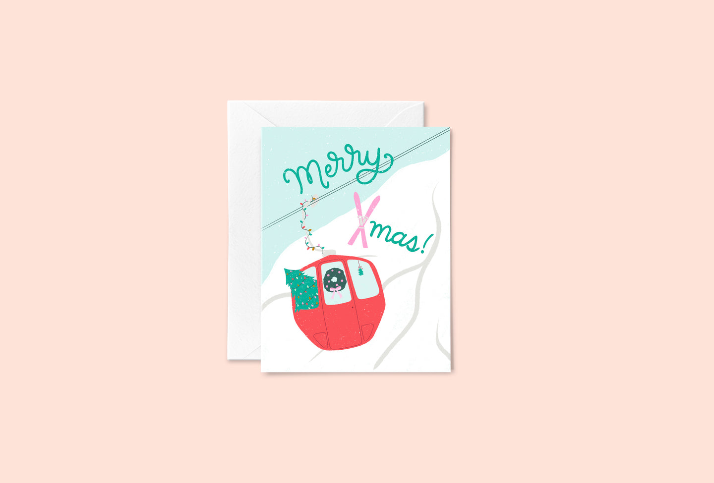 Merry Xmas Gondola card